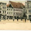 05367-Sagan-1904-Markt und Hotel zum Deutschen Hause-Brück & Sohn Kunstverlag